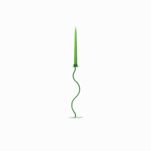 Wiggle Candlestick in Green