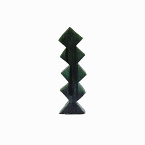 Dark Green Zig Zag