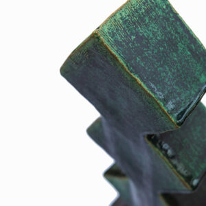 Dark Green Zig Zag - Image 2