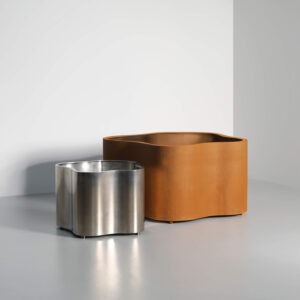 Lily Planter in Stainless Steel (Medium) - Image 3